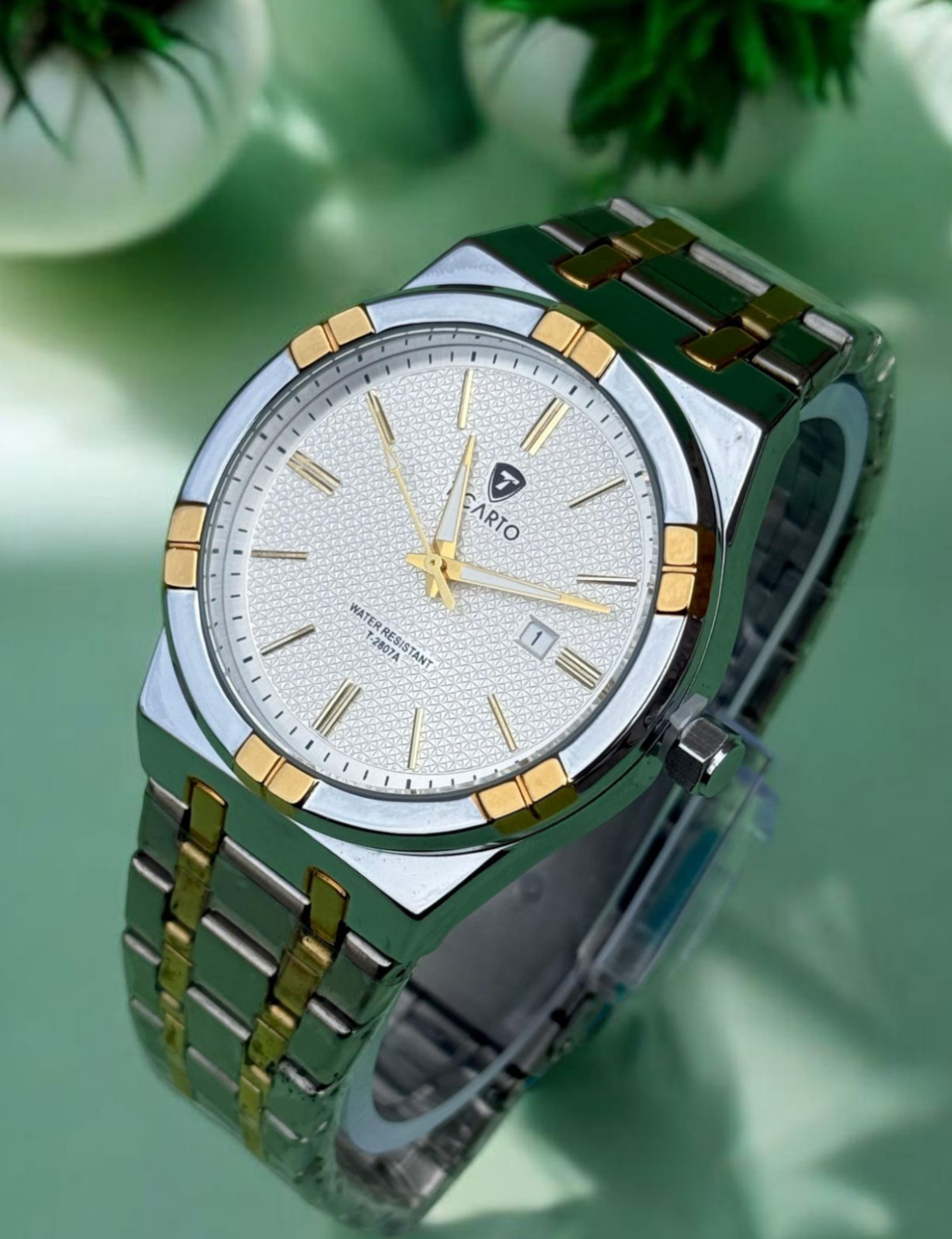 Ticarto Men's Luxury Watch - Decent Design & Reliable Timekeeping