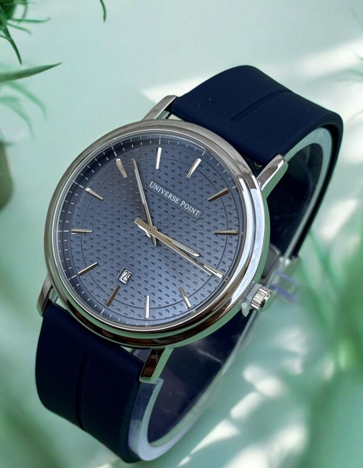 Universe Point Magnetic Lock Watch - Premium Silicon Straps Watch