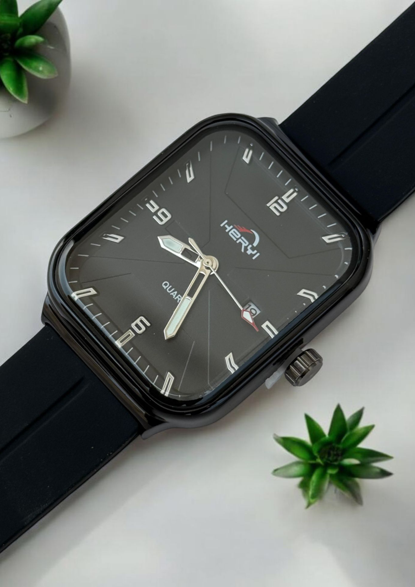 Heryi Silicon Strap Watch – Magnetic Lock Watch