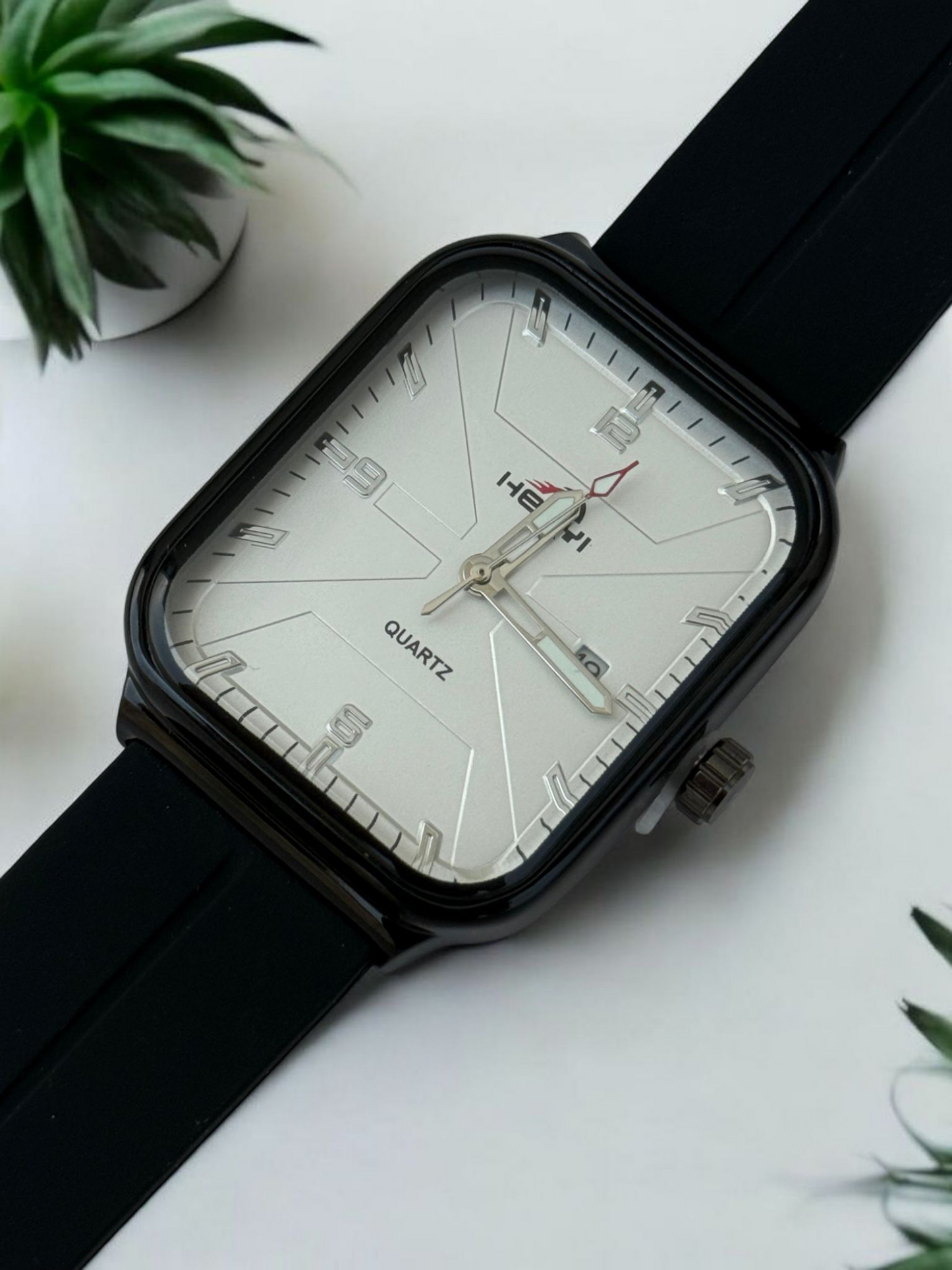 Heryi Silicon Strap Watch – Magnetic Lock Watch