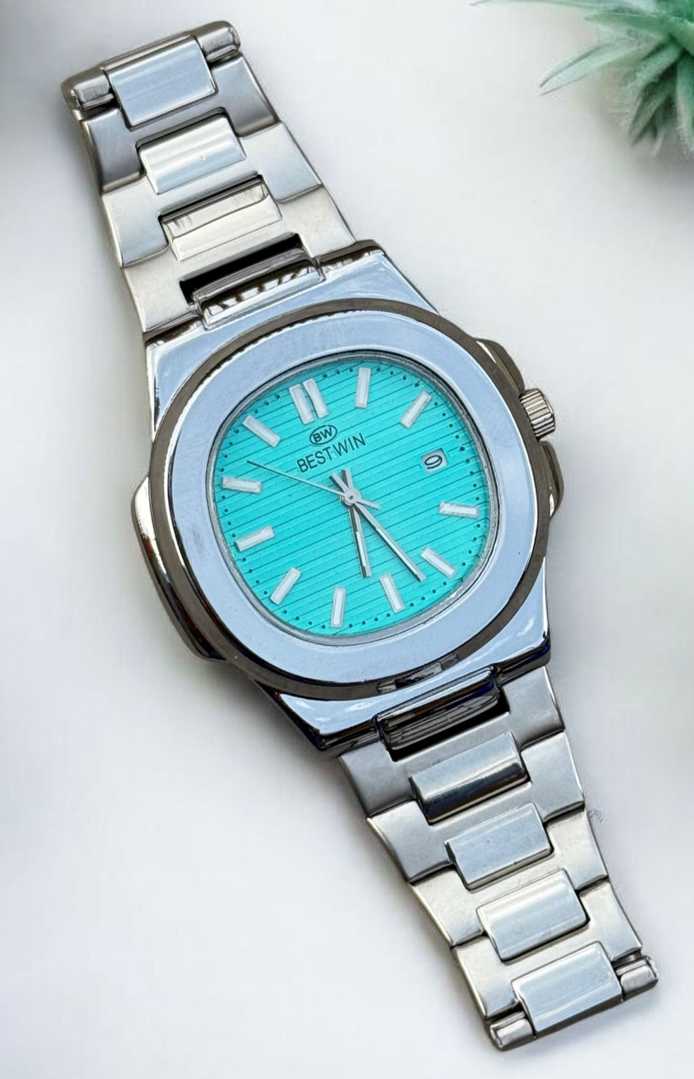 Bestwin Stainless Steel Watch – Elegance Meets Durability