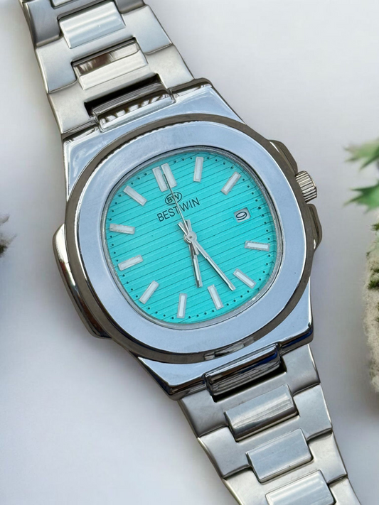 Bestwin Stainless Steel Watch – Elegance Meets Durability