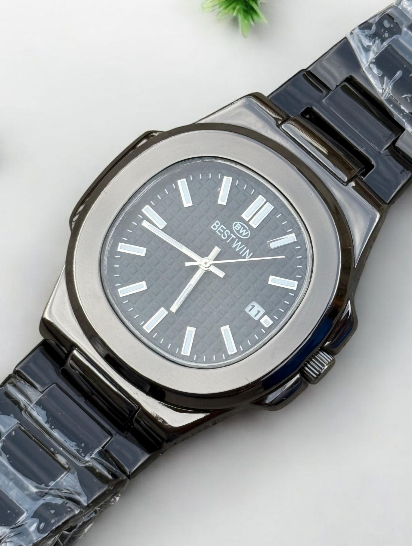 Bestwin Stainless Steel Watch – Elegance Meets Durability
