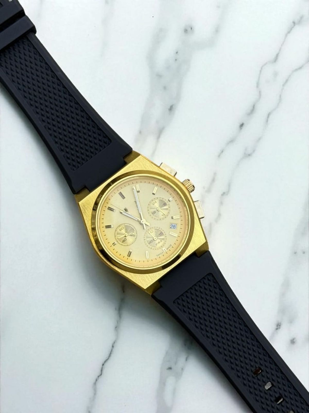 TST Mens Chronograph Watch - Analog Watch With Chrono Machine