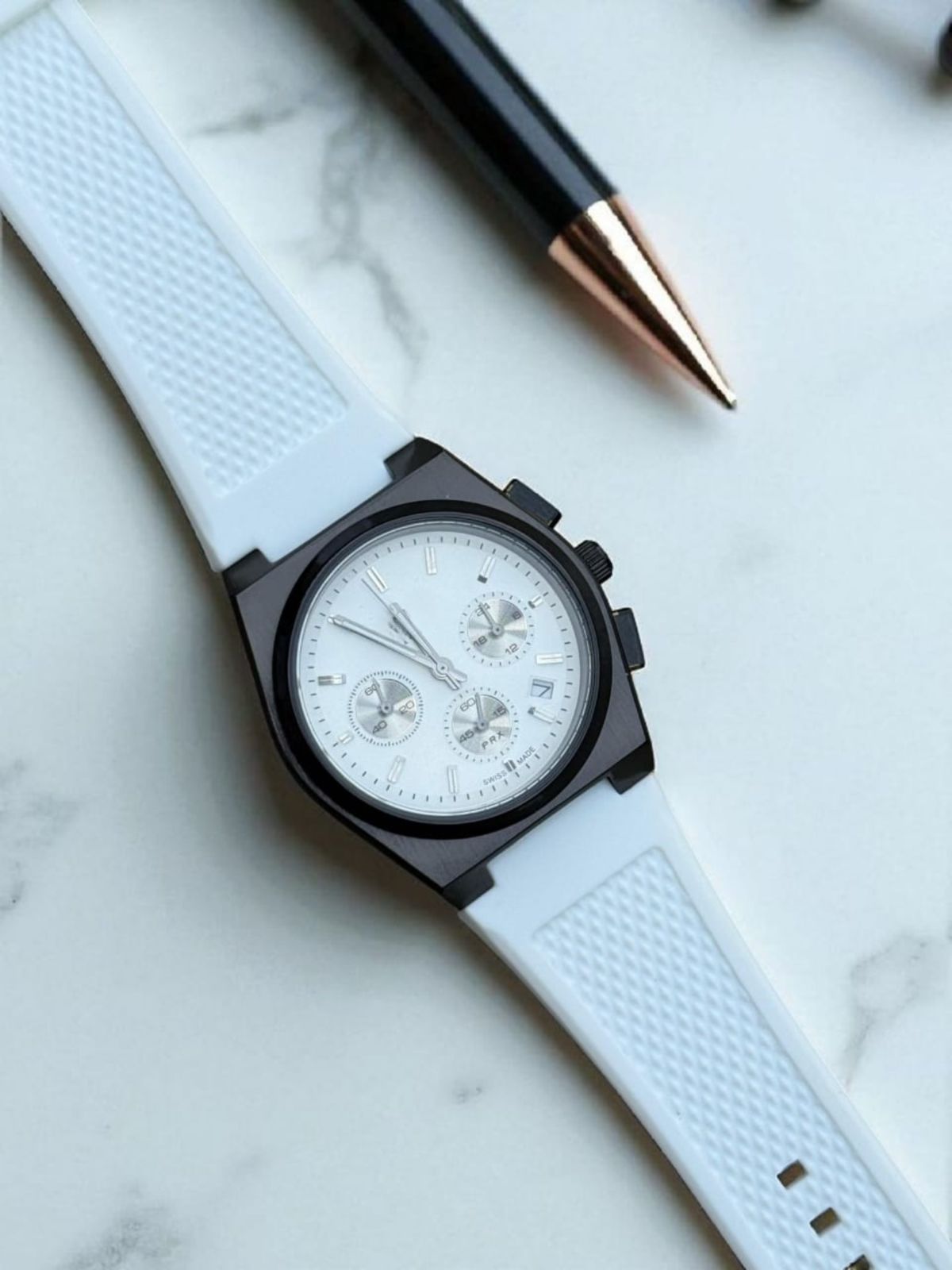 TST Mens Chronograph Watch - Analog Watch With Chrono Machine