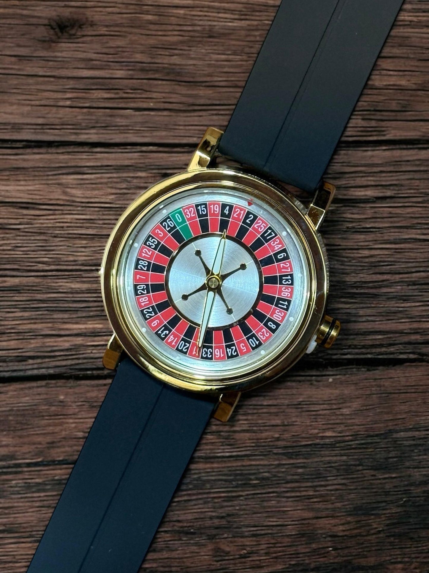 Heryi Rotating Dial Watch - Silicon Straps Watch