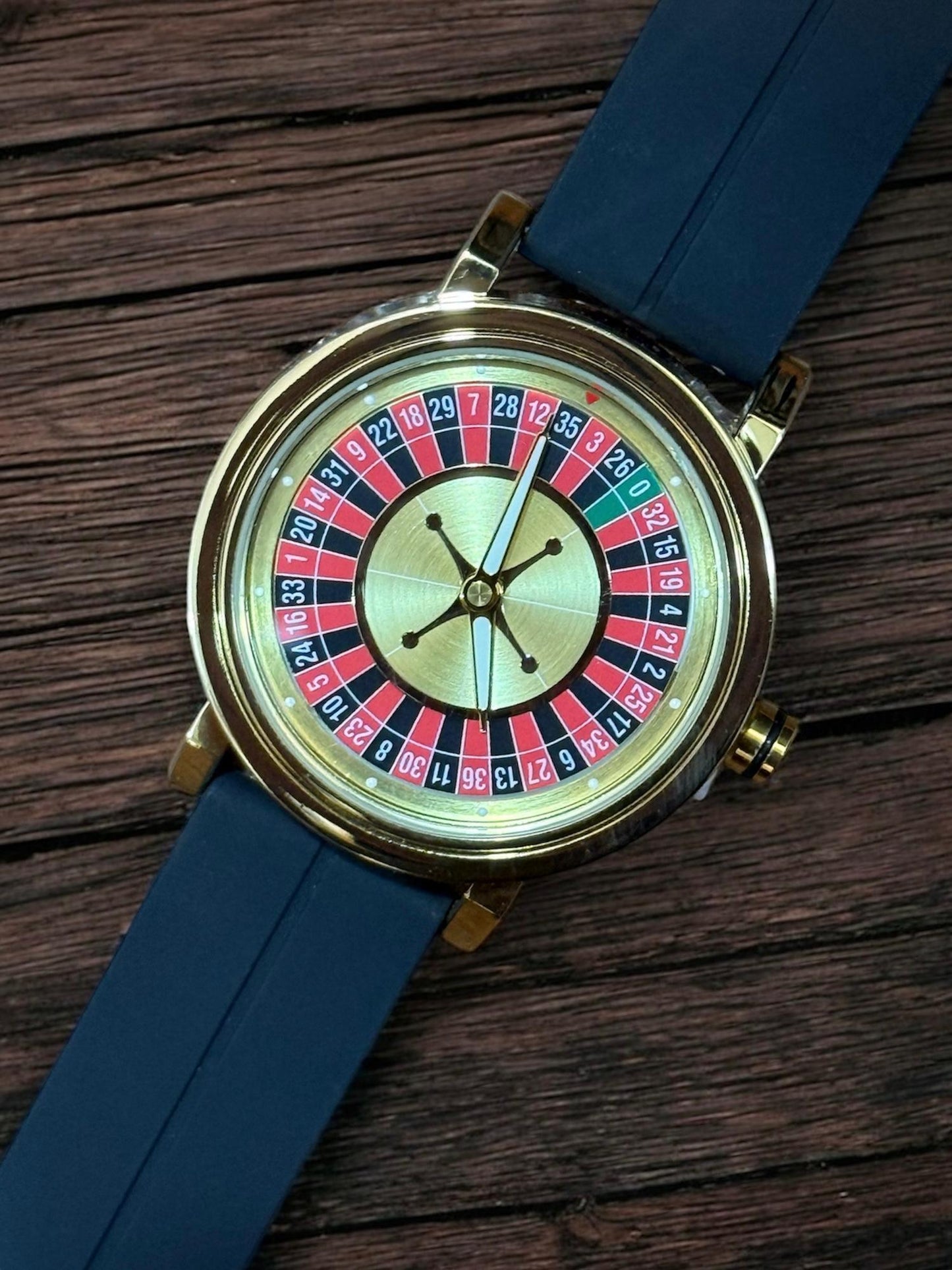 Heryi Rotating Dial Watch - Silicon Straps Watch