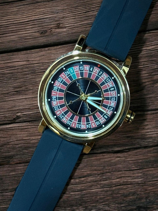 Heryi Rotating Dial Watch - Silicon Straps Watch