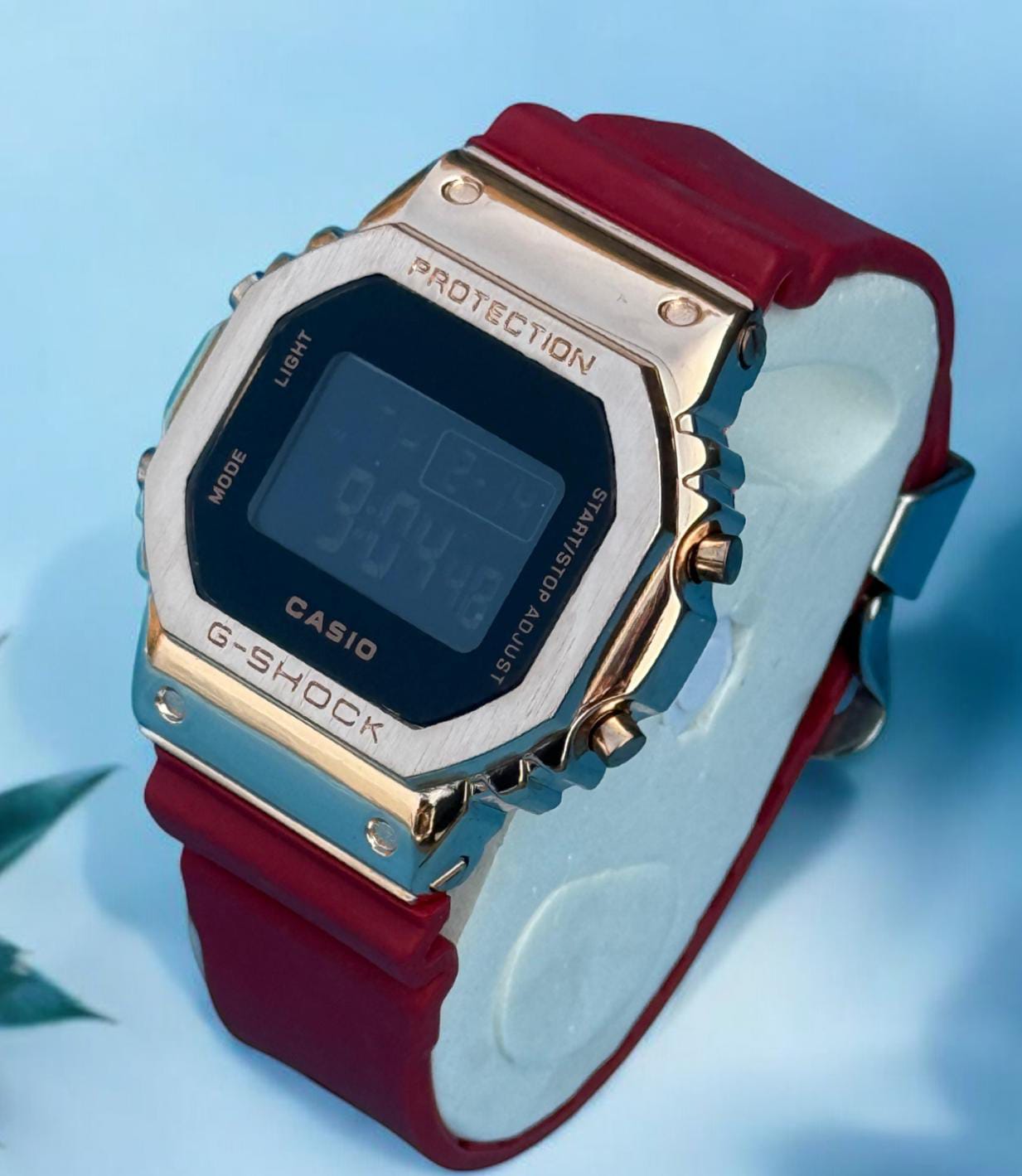 Casio G-Shock Men's Watch - Durable Rubber Strap, Shock-Resistant Design