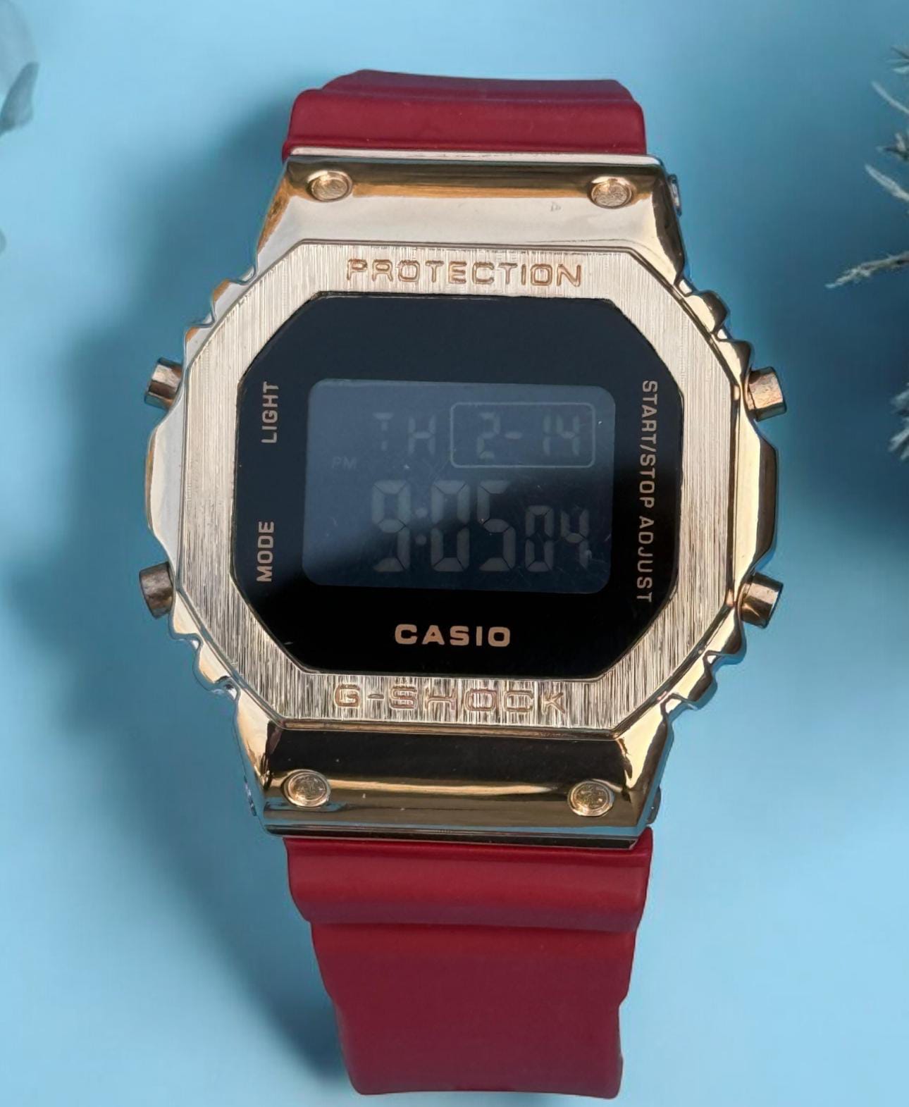 Casio G-Shock Men's Watch - Durable Rubber Strap, Shock-Resistant Design
