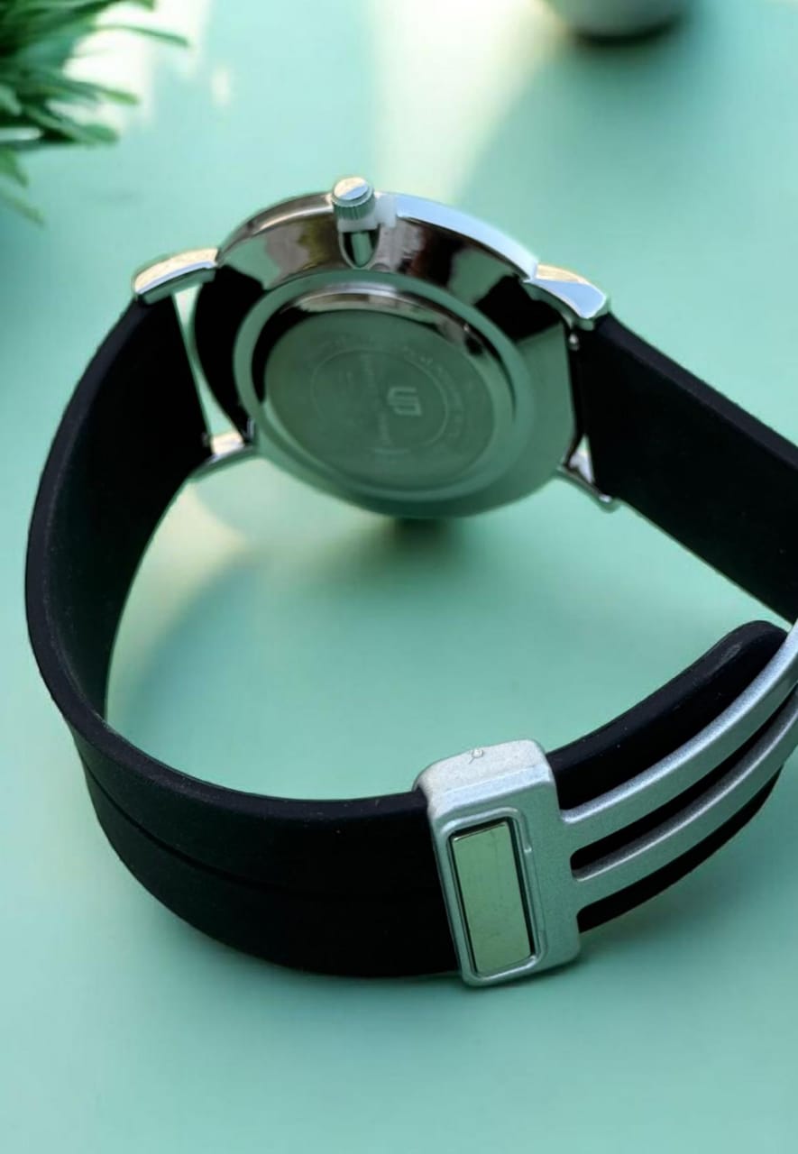 Universe Point Silicon Strap Watch - Premium Thin Dial watch
