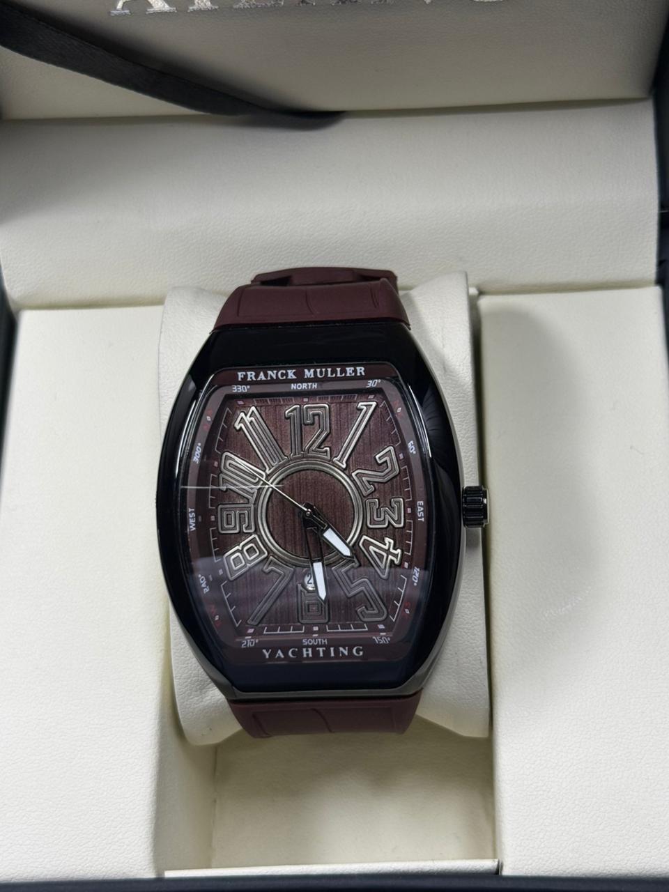 FM Men,s Straps Watch With Metal Dial