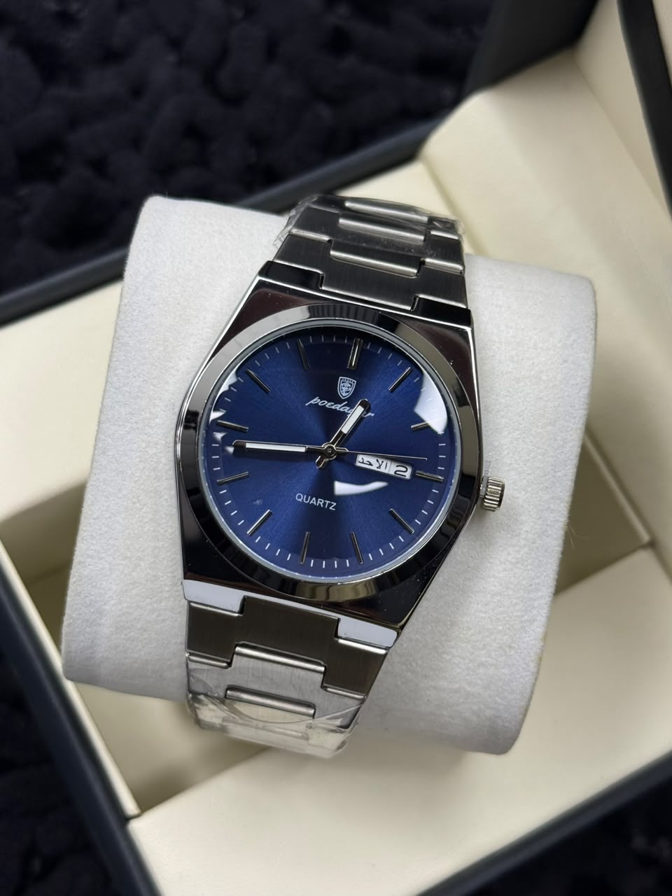 Poedegar Men's Stainless Steel Watch