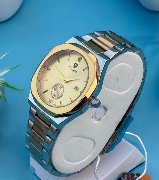 Ticarto Men's Luxury Analog Watch - Sophisticated Design & Reliable Timekeeping