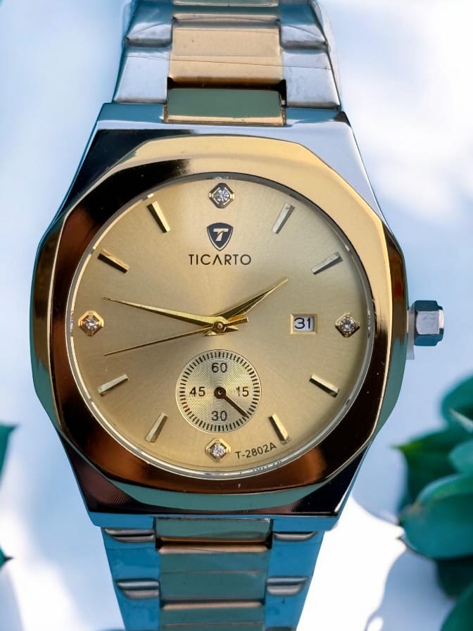 Ticarto Men's Luxury Analog Watch - Sophisticated Design & Reliable Timekeeping