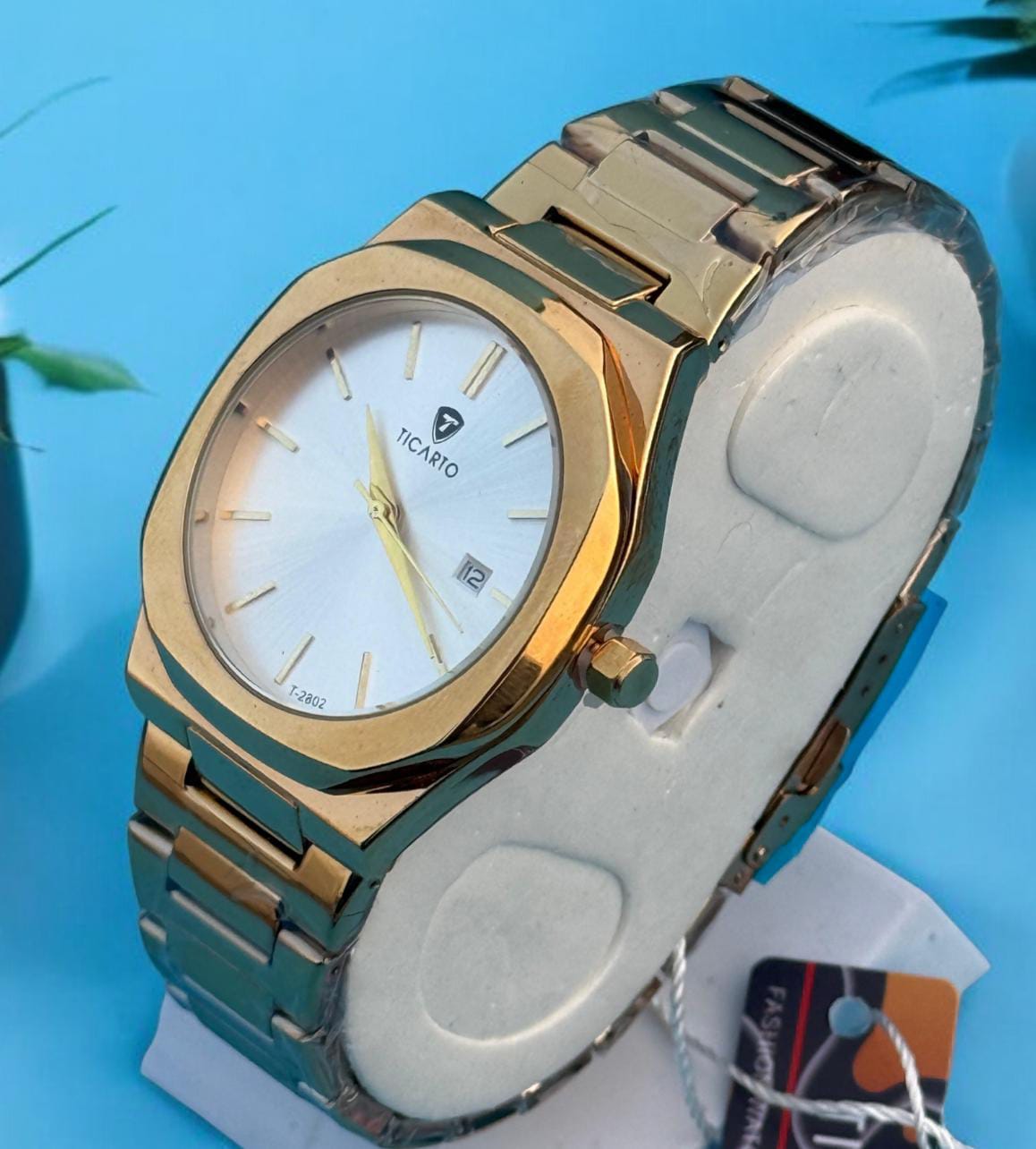 Ticarto Men's Luxury Analog Watch - Sophisticated Design & Reliable Timekeeping