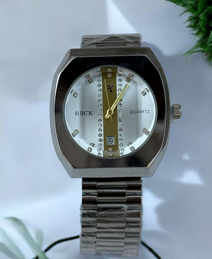 Rick Stainless Steel Watch – Precision and Timeless Elegance