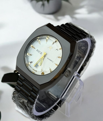 Rick Stainless Steel Watch – Precision and Timeless Elegance