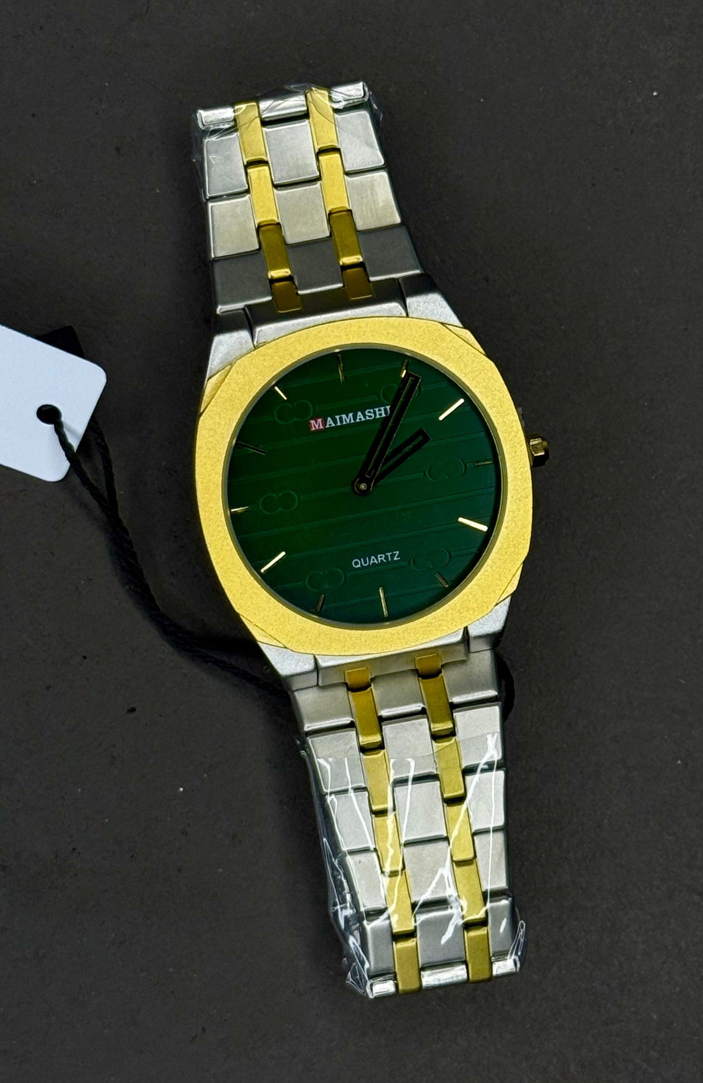 MaiMashi Elegant Slim Butterfly Lock Watch – Stainless Steel