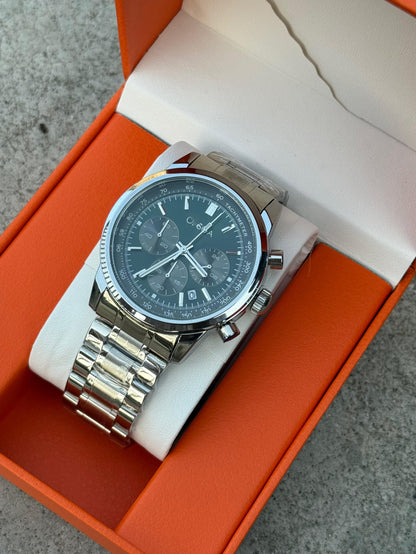 ORG Premium Stainless Steel Watch with Date Function – Waterproof & Stylish