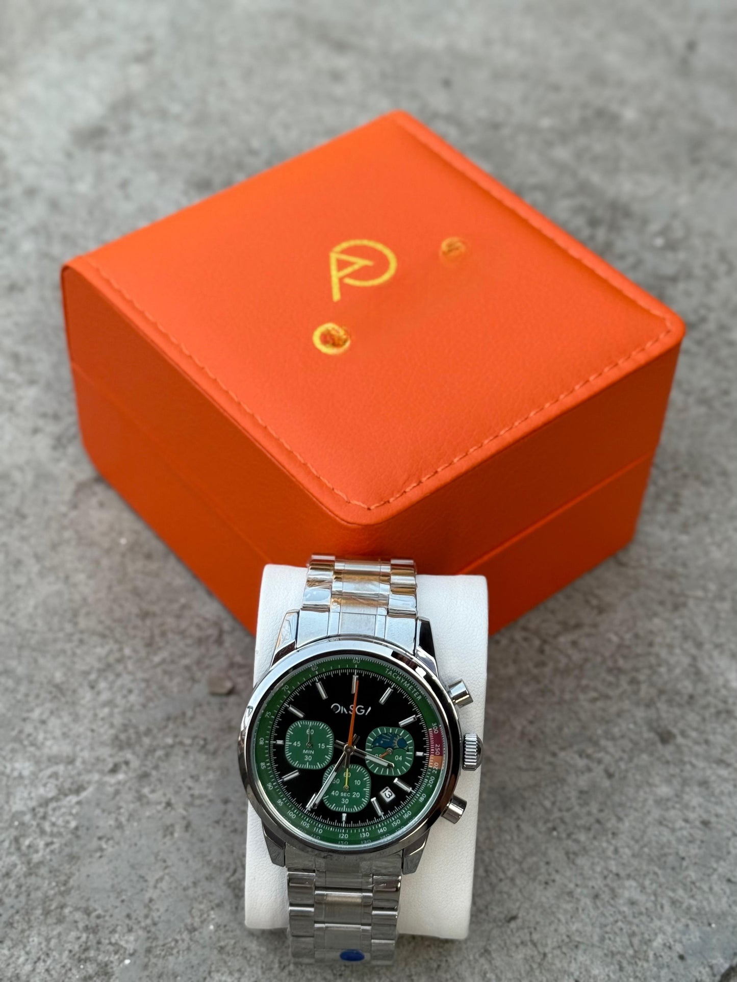 ORG Premium Stainless Steel Watch with Date Function – Waterproof & Stylish