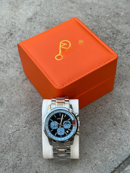 ORG Premium Stainless Steel Watch with Date Function – Waterproof & Stylish