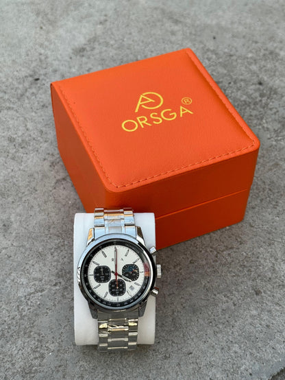 ORG Premium Stainless Steel Watch with Date Function – Waterproof & Stylish