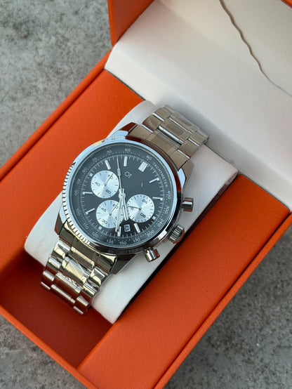 ORG Premium Stainless Steel Watch with Date Function – Waterproof & Stylish