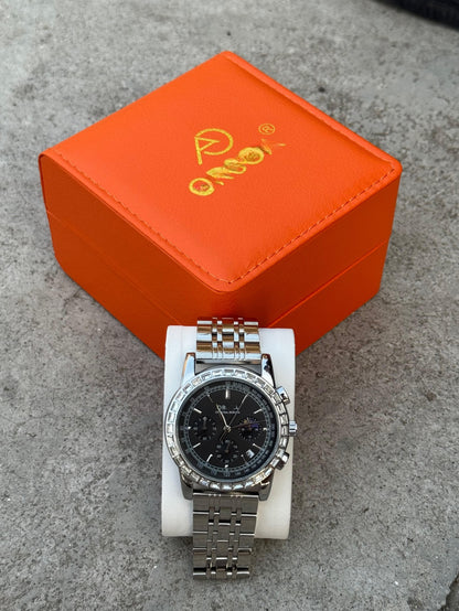 ORG Premium Stainless Steel Watch with Date Function – Waterproof & Stylish