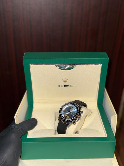 RLX Silicone Strap Watch with Automatic Movement