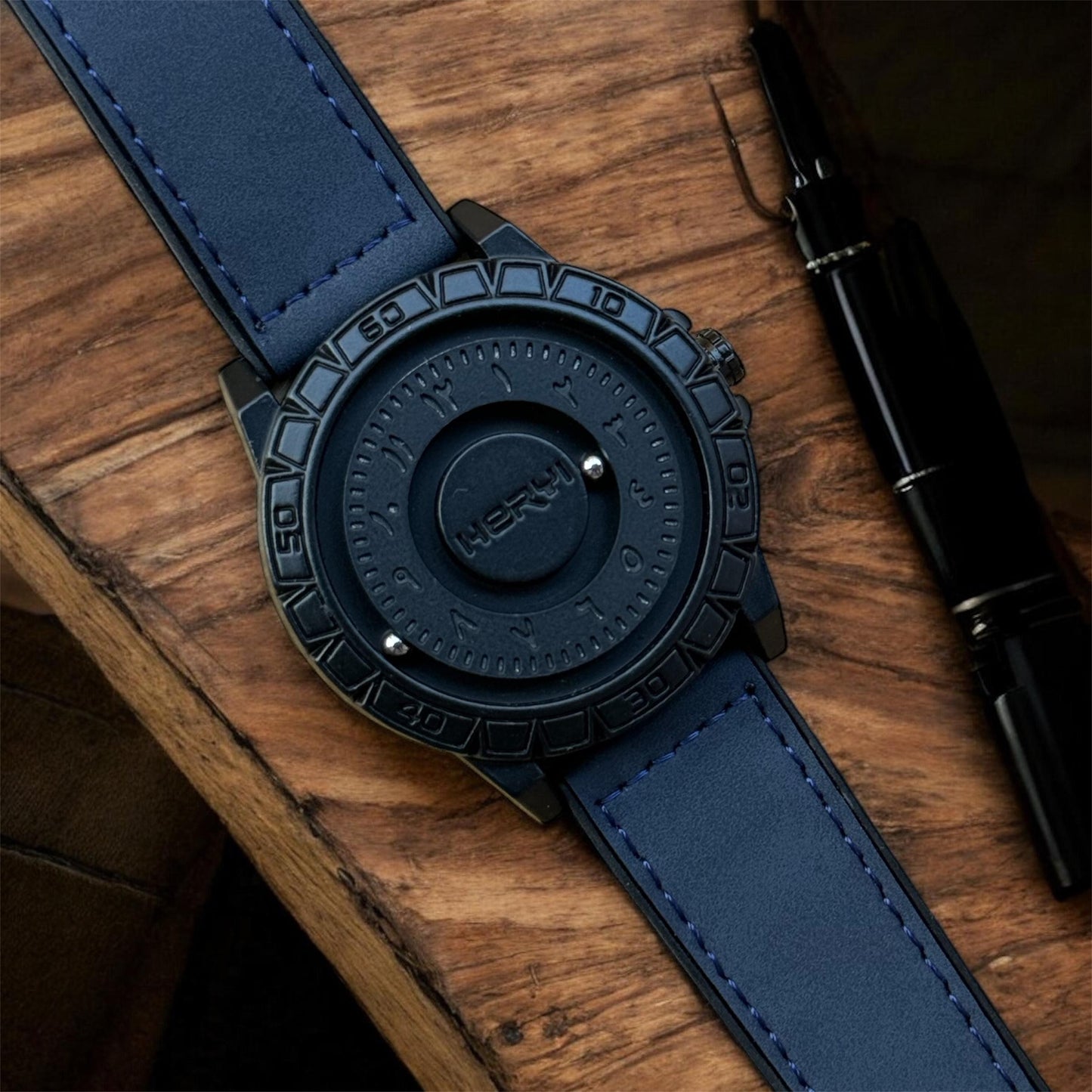 Heryi Bearing Watch – Smooth Straps & Pure Steel Case