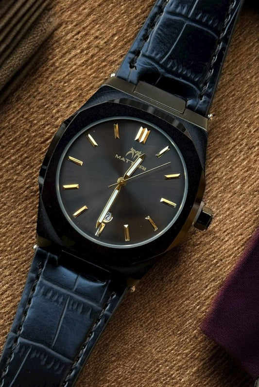 Matturi Sleek Steel Dial Watch