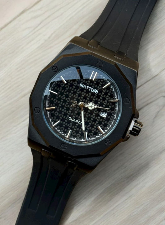 Matturi Scratch-Resistant Glass - Quartz Movement