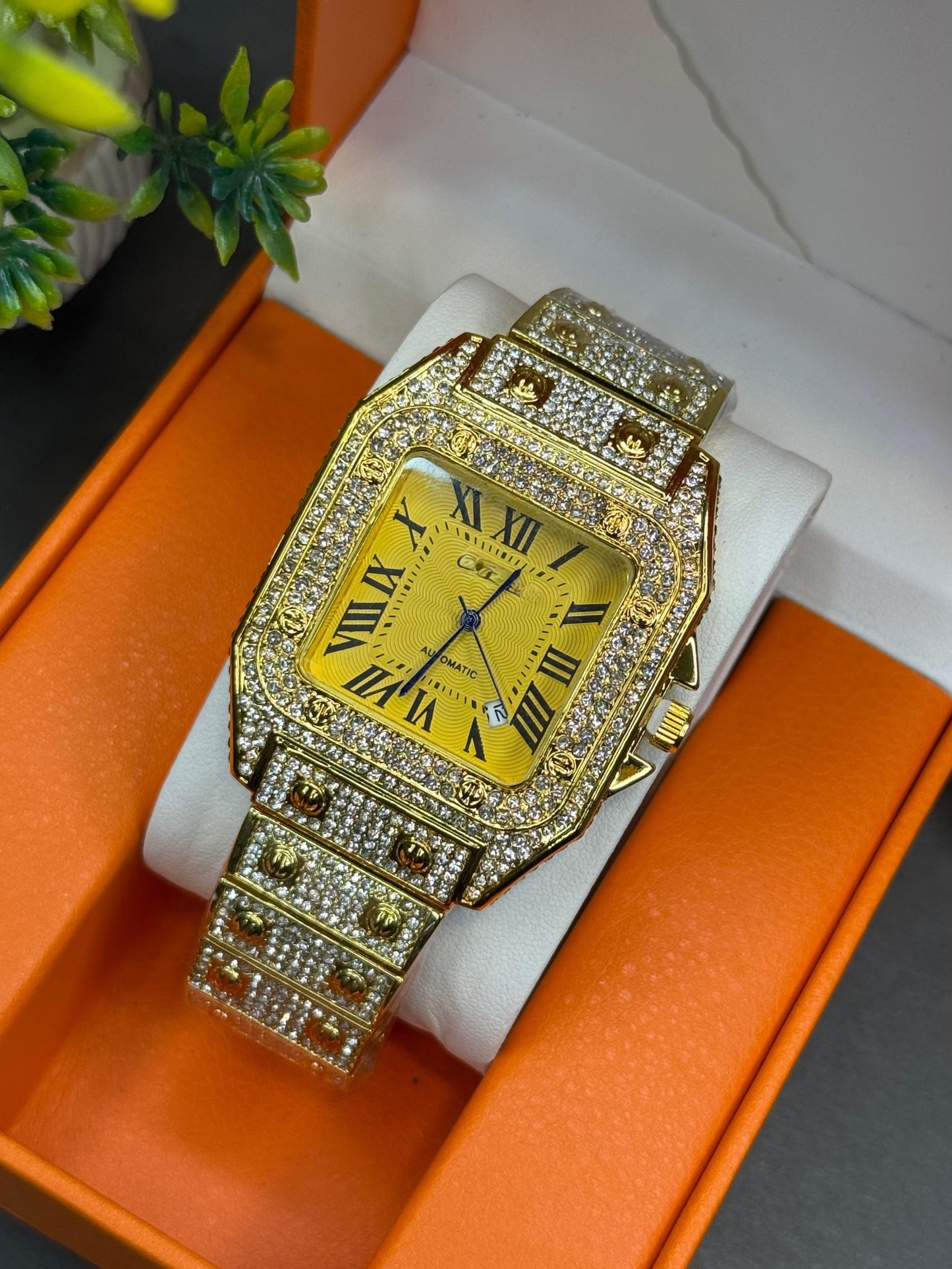 Luxury Weight Watch with Lasting Stones
