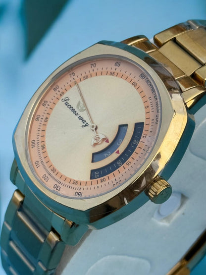Success Way Men's Premium Analog Watch - Timeless Elegance & Precision