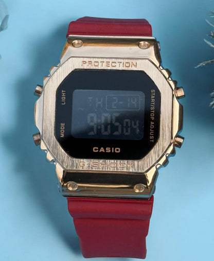 Casio G-Shock Men's Watch - Durable Rubber Strap, Shock-Resistant Design
