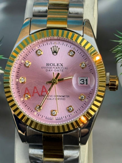 Rolex Women's Luxury Watch - Elegant Stainless Steel Timepiece