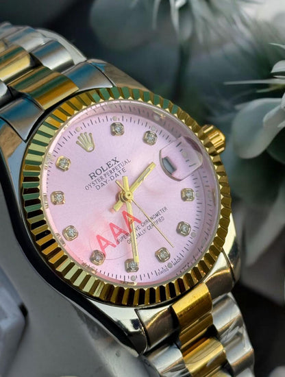 Rolex Women's Luxury Watch - Elegant Stainless Steel Timepiece
