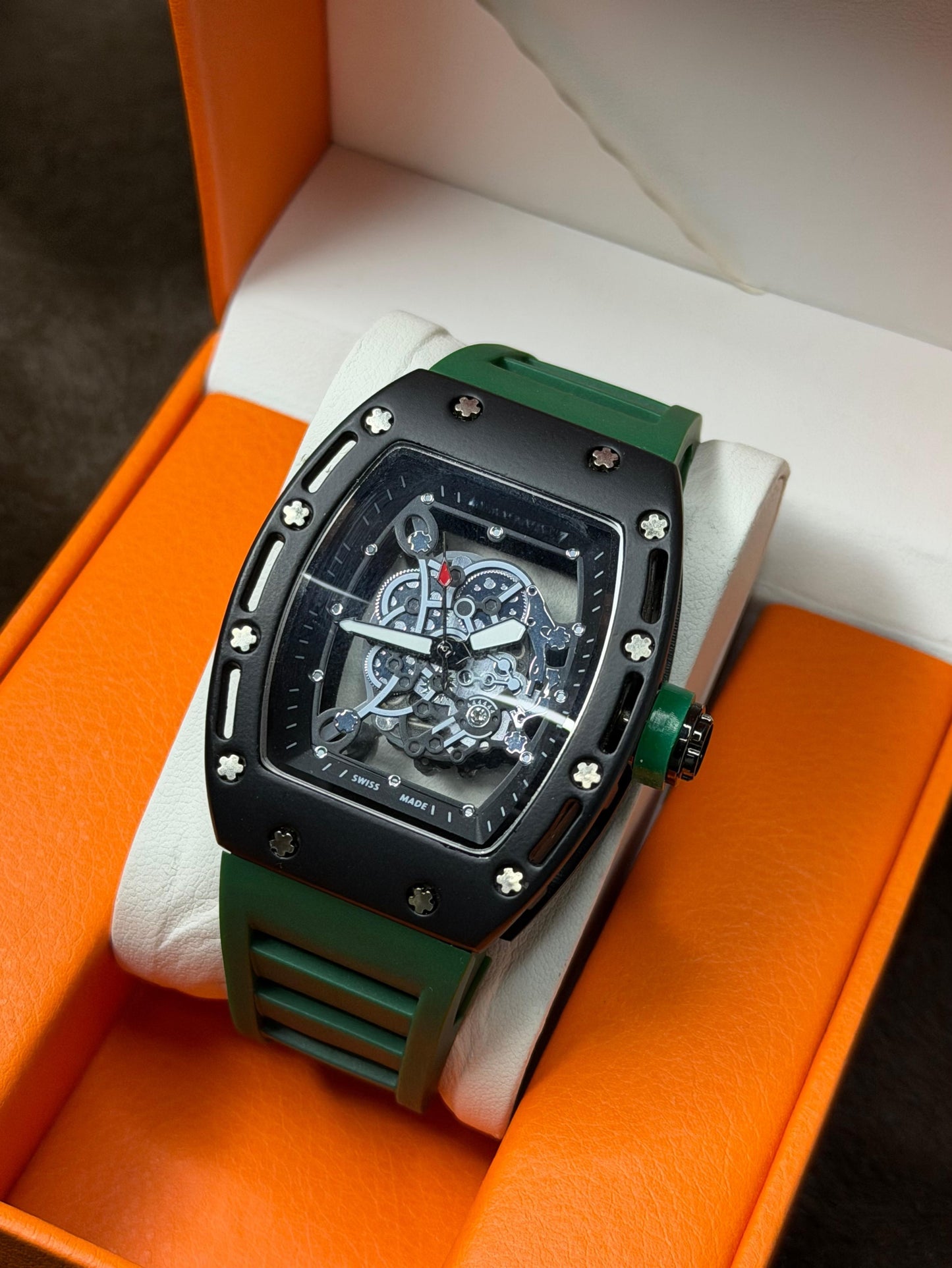 RM style= skeleton watch, heavy weight