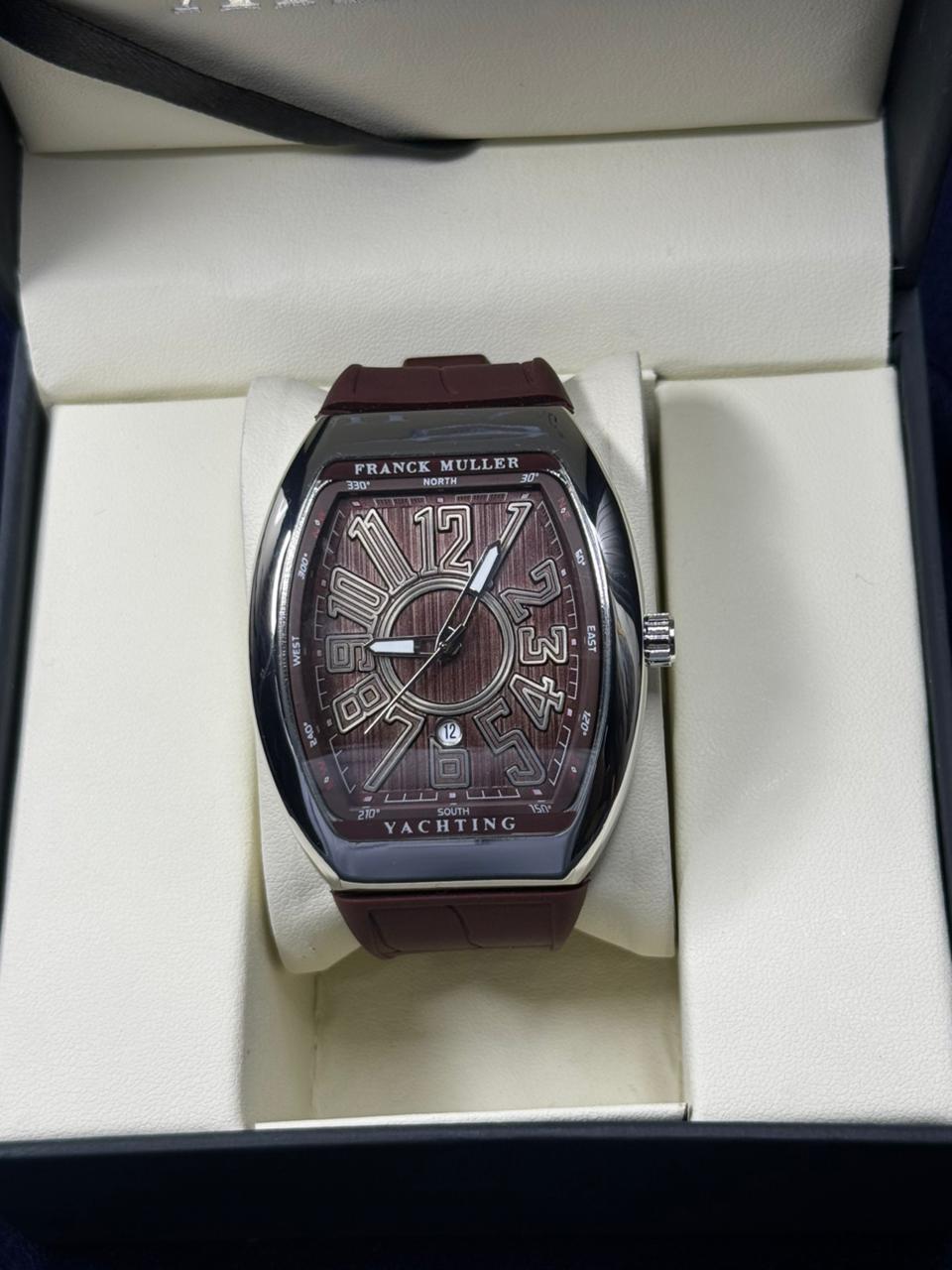 FM Men,s Straps Watch With Metal Dial