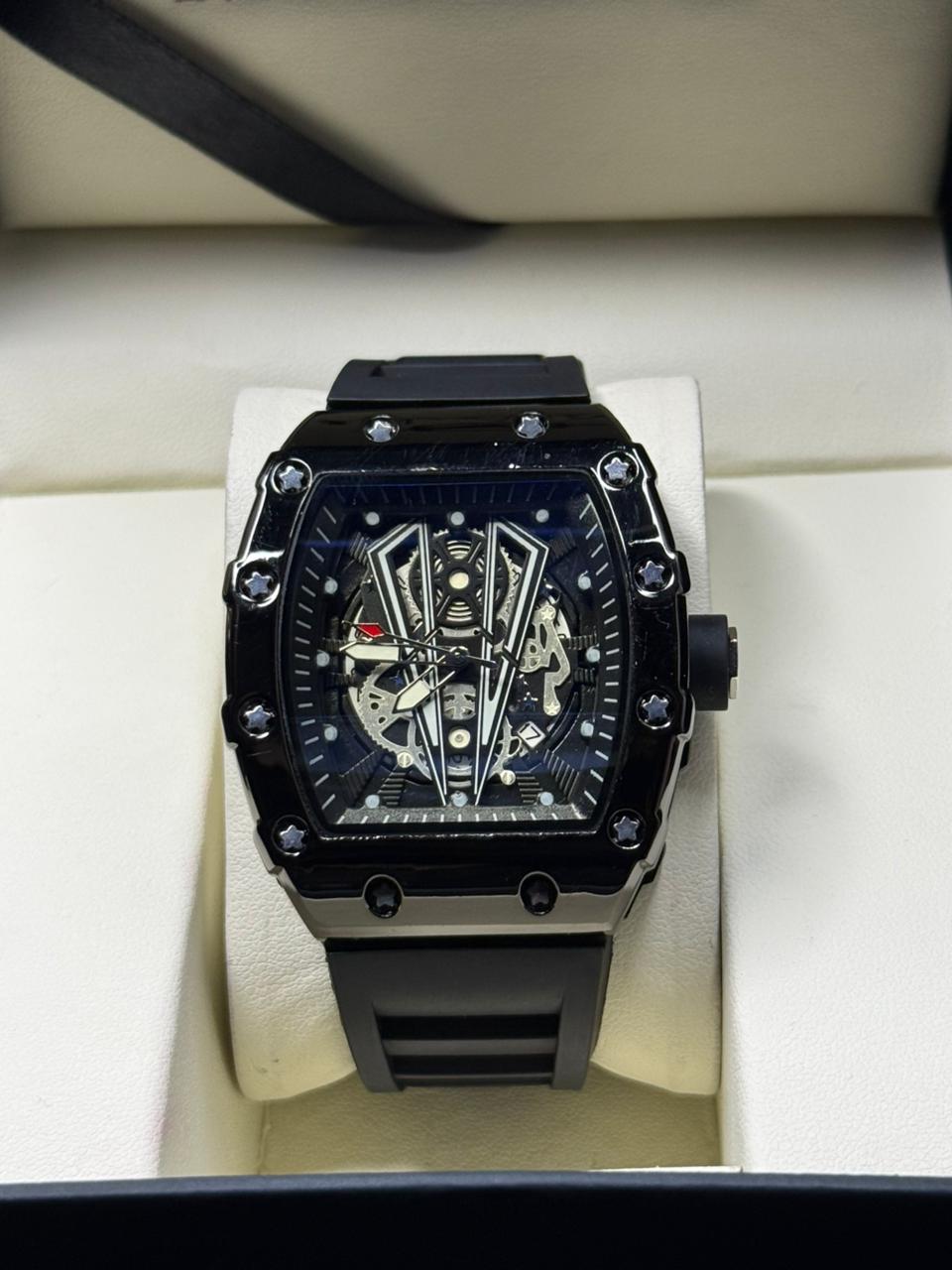 RM Inspired Aujla Watch With Metal Dial