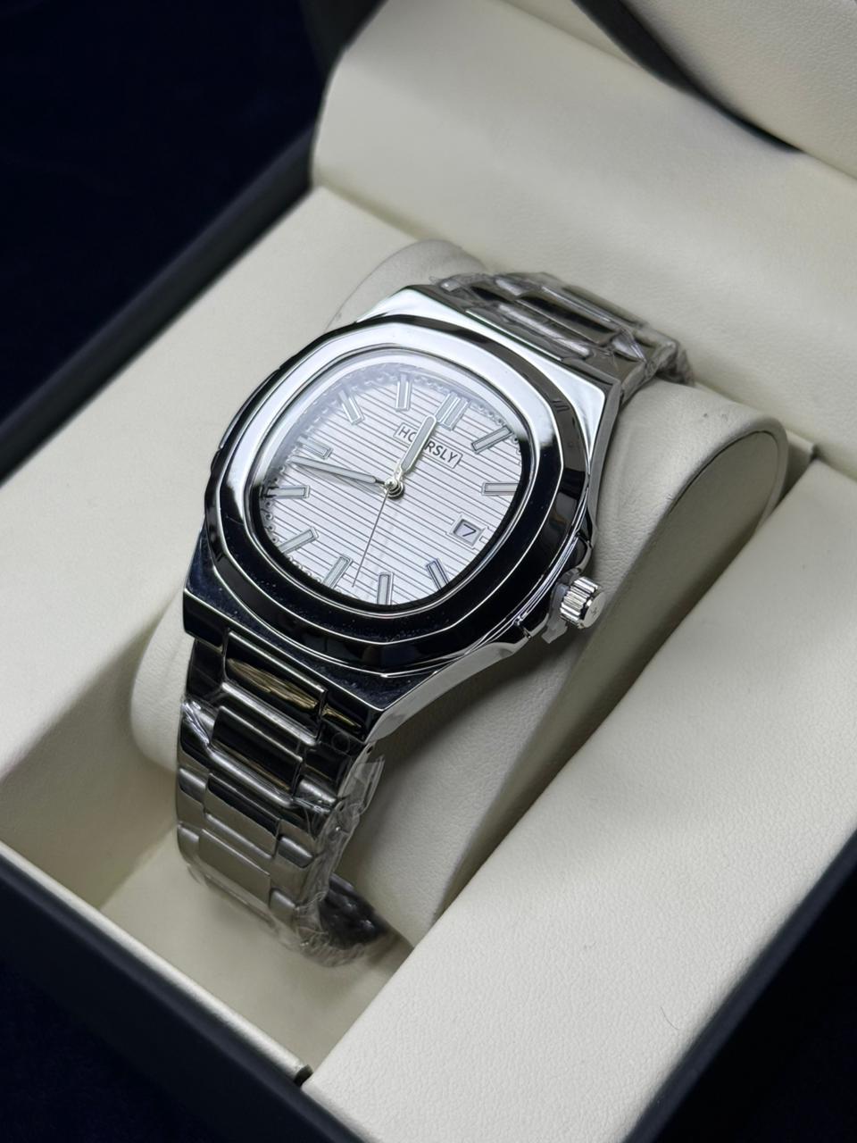 HOURSLY - STAINLESS STEEL WATER PROOF WATCH