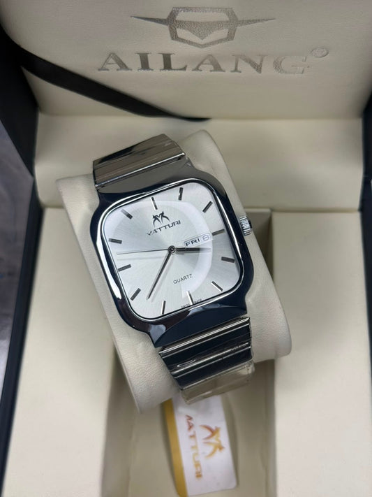 Matturi - Square Dial Shape Analogue Watch