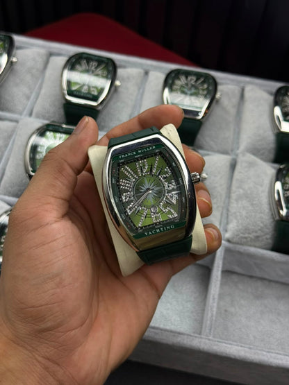FM Straps Watch - Stones Engraved on Numerics