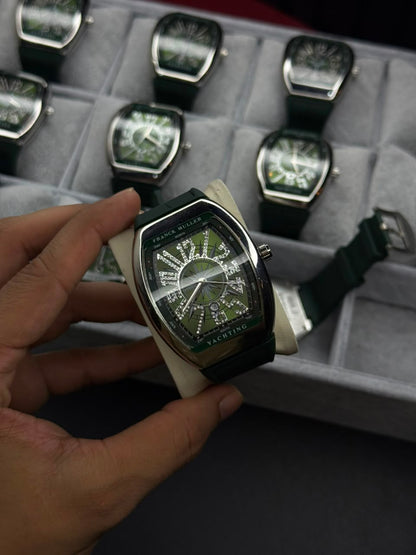 FM Straps Watch - Stones Engraved on Numerics