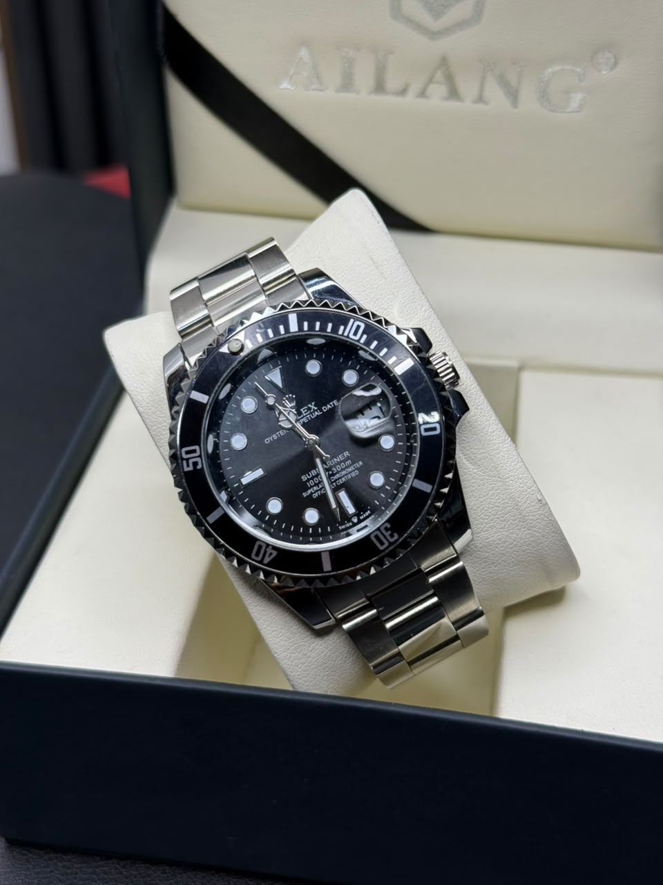 Rollie Rotating Bezel Men,s Watch