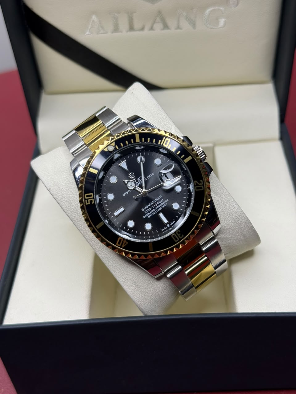 Rollie Rotating Bezel Men,s Watch