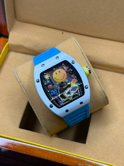 RM Smiley Men's Straps Watch