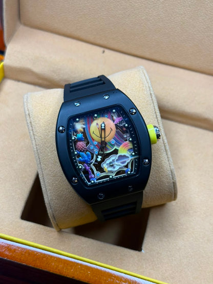 RM Smiley Men's Straps Watch
