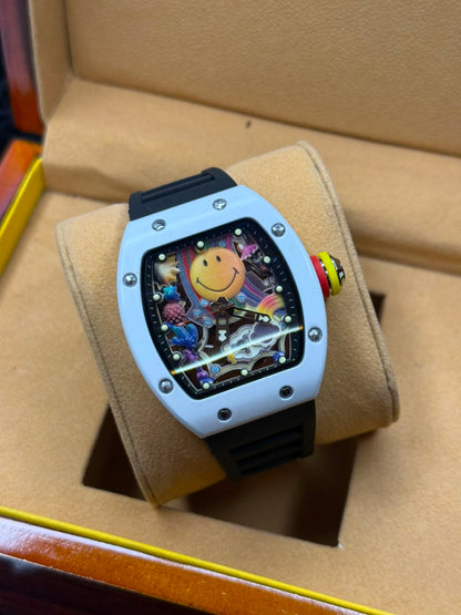RM Smiley Men's Straps Watch
